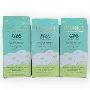 Pacifica Vegan Kale Detox Pore Strips 18 Count Clean Cruelty Free Skincare Daily